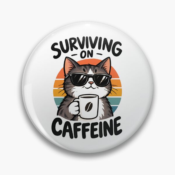 Item preview, Surviving on Caffeine designed and sold by LumosArtwork.