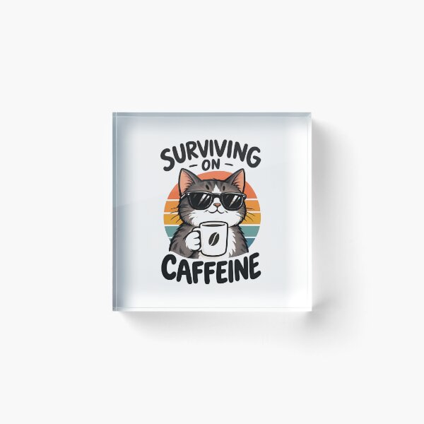 Item preview, Surviving on Caffeine designed and sold by LumosArtwork.