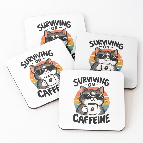 Item preview, Surviving on Caffeine designed and sold by LumosArtwork.