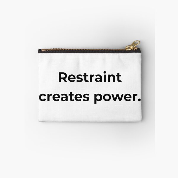 Item preview, Restraint changes outcomes. designed and sold by MPSTUDIOPL.