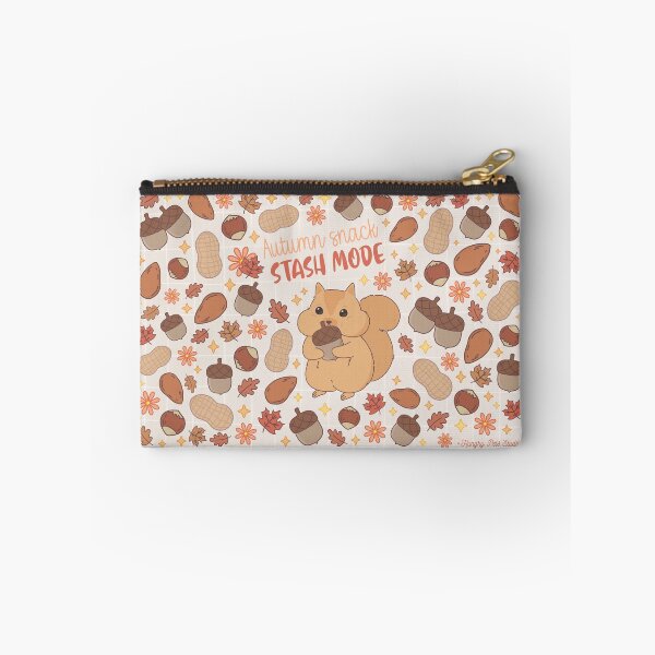 Item preview, Autumn snack stash Squirrel designed and sold by hungrypetsstudio.