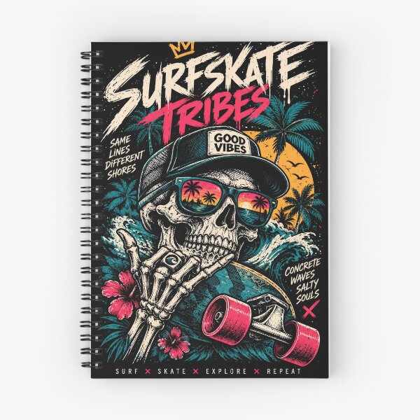 Item preview, Surfskate Tribes – Concrete Waves & Salty Souls designed and sold by EdgeDrip.