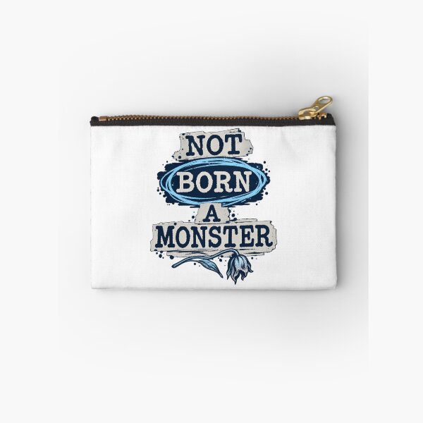 Item preview, Frankenstein Not Born a Monster Blue Typography designed and sold by Fenay Designs.