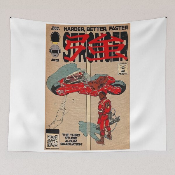 Item preview, Akira Kanye west Comic Cover Poster designed and sold by geradspacy.