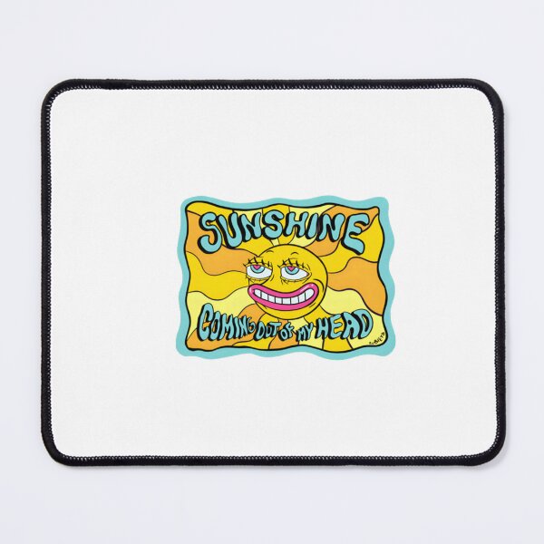 Item preview, Sunshine Coming Out of My Head Psychedelic Sun  designed and sold by QuirkNestHalls.