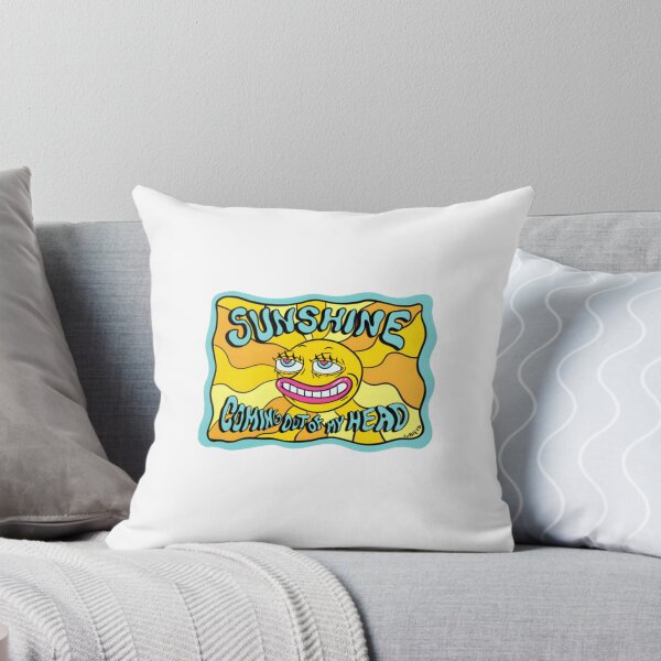 Item preview, Sunshine Coming Out of My Head Psychedelic Sun  designed and sold by QuirkNestHalls.