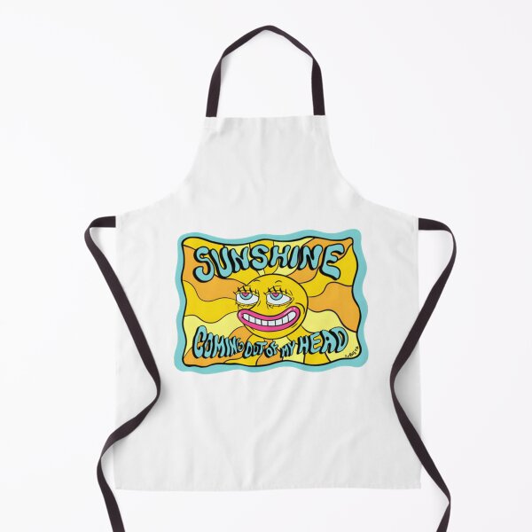 Item preview, Sunshine Coming Out of My Head Psychedelic Sun  designed and sold by QuirkNestHalls.