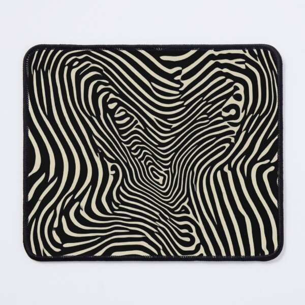 Item preview, Stay Curious Abstract Optical Line Artwork designed and sold by Fictio ⭐​⭐​⭐​⭐​⭐​.