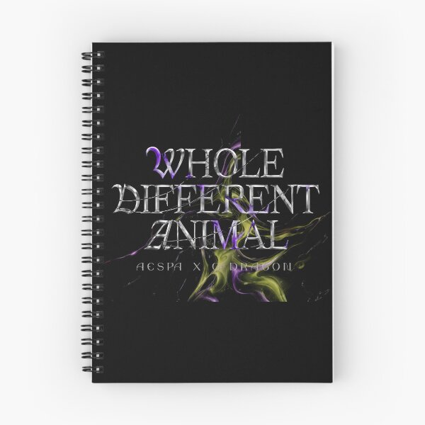 Item preview, Whole Different Animal Logo – Aespa Dark Fan Art Design designed and sold by Noova Studio.