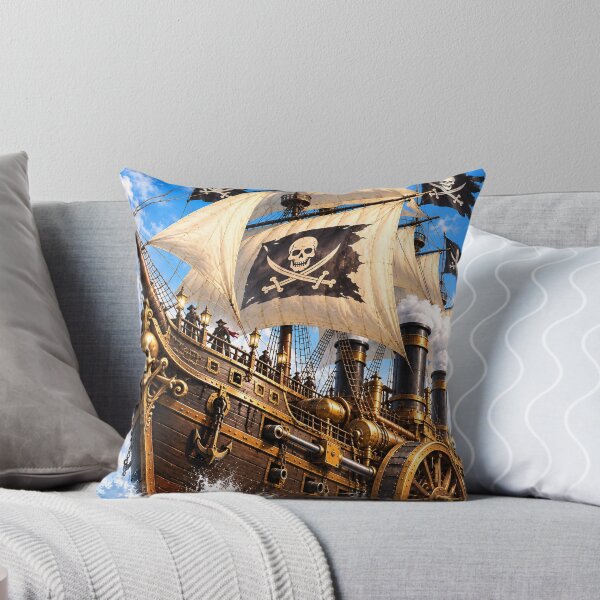 Item preview, Steampunk'd Pirate Ship designed and sold by Moviebuff91.