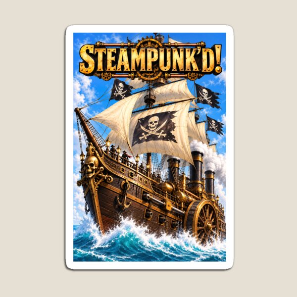 Item preview, Steampunk'd Pirate Ship designed and sold by Moviebuff91.