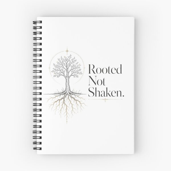 Item preview, Rooted Not Shaken Shirt | Christian Steadfast Tee designed and sold by guchieworldcollection.
