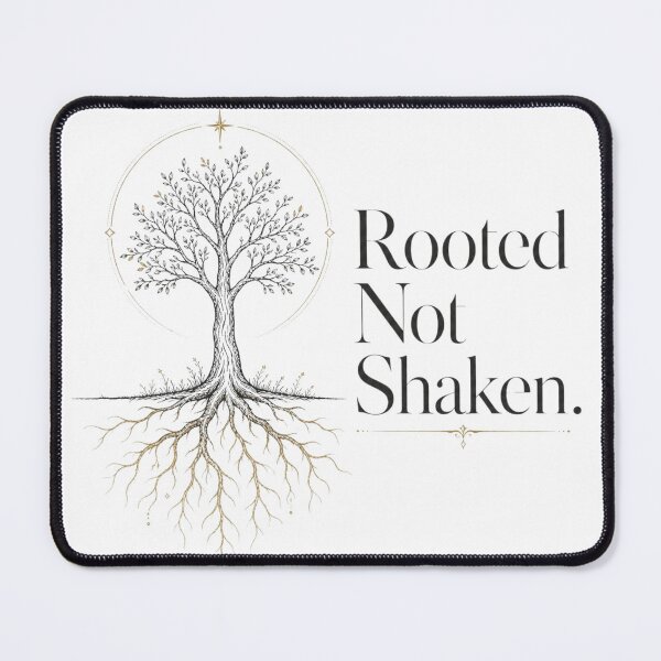 Item preview, Rooted Not Shaken Shirt | Christian Steadfast Tee designed and sold by guchieworldcollection.