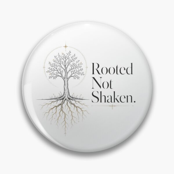 Item preview, Rooted Not Shaken Shirt | Christian Steadfast Tee designed and sold by guchieworldcollection.