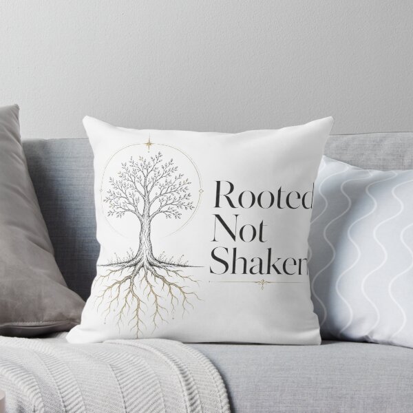 Item preview, Rooted Not Shaken Shirt | Christian Steadfast Tee designed and sold by guchieworldcollection.