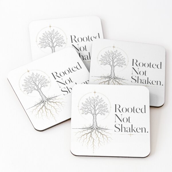 Item preview, Rooted Not Shaken Shirt | Christian Steadfast Tee designed and sold by guchieworldcollection.