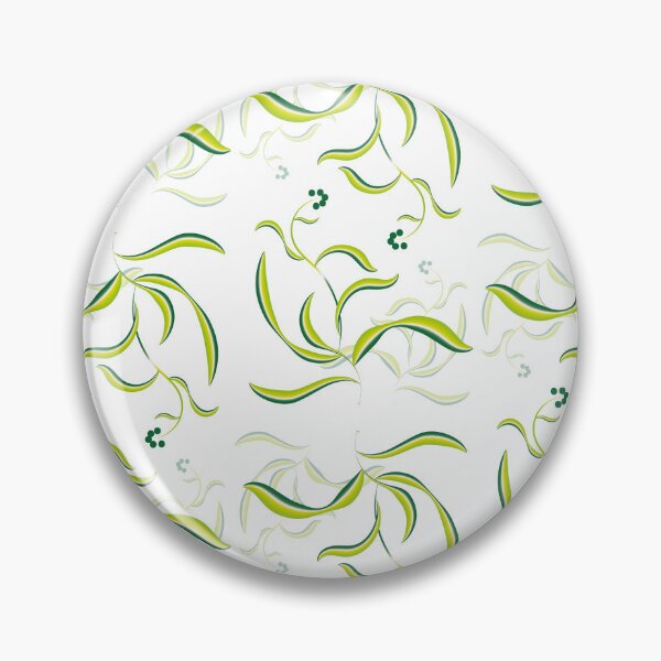 Item preview, Green Botanical Leaf Vine Seamless Pattern – Elegant Floral Nature Design designed and sold by skgraphictrafic.