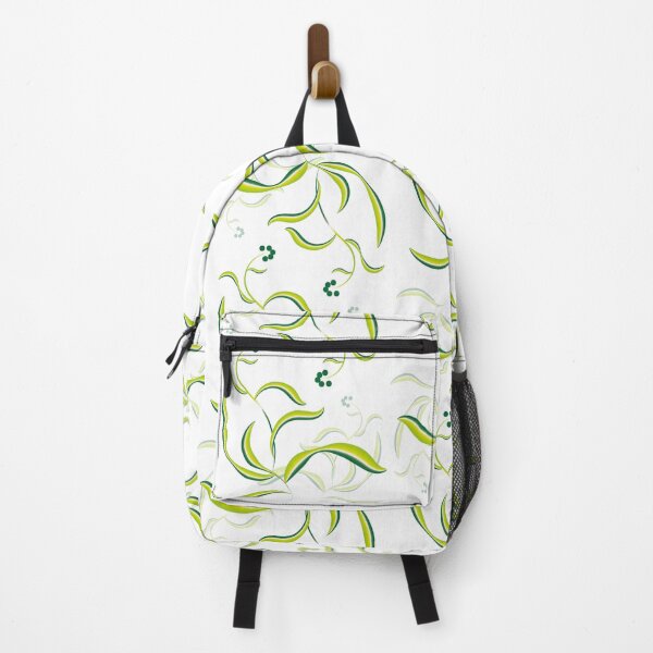 Item preview, Green Botanical Leaf Vine Seamless Pattern – Elegant Floral Nature Design designed and sold by skgraphictrafic.