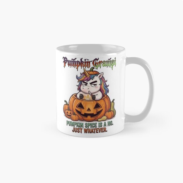 Item preview, Pumpkin Grampi Pumpkin Spice Is A No Funny Halloween Unicorn designed and sold by Sitred123.