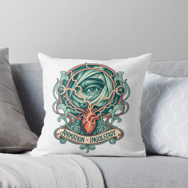 Item preview, Frankenstein Animation Electric Eye Art Nouveau designed and sold by Fenay Designs.