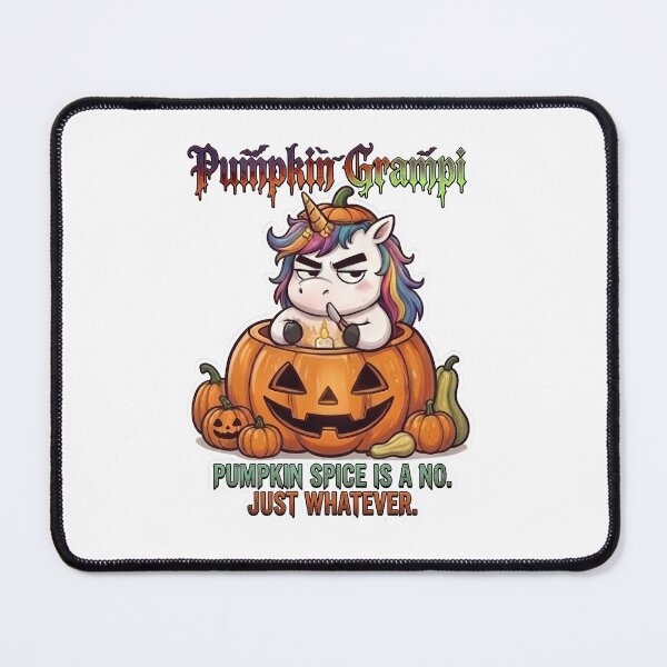 Item preview, Pumpkin Grampi Pumpkin Spice Is A No Funny Halloween Unicorn designed and sold by Sitred123.