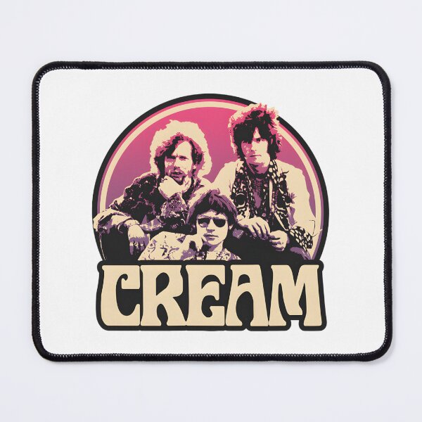 Item preview, Cream Band Graphic Design with Vintage Rock Vibes and Bold Typography designed and sold by CaitHorton.