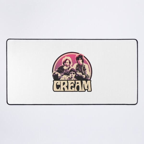 Item preview, Cream Band Graphic Design with Vintage Rock Vibes and Bold Typography designed and sold by CaitHorton.