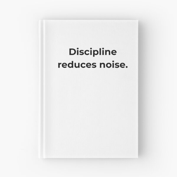 Item preview, Discipline reduces noise. designed and sold by MPSTUDIOPL.