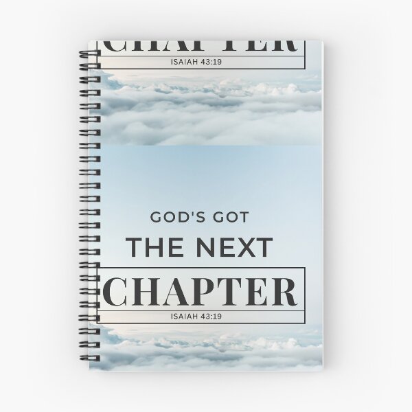 Item preview, God's Got the Next Chapter Christian Faith Hope Inspirational Design designed and sold by Faithstudio01.