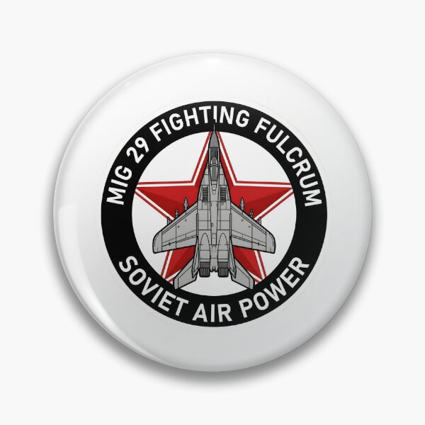 Item preview, MiG-29 Fighting Fulcrum Soviet Air Power Patch designed and sold by CharlieDesings.