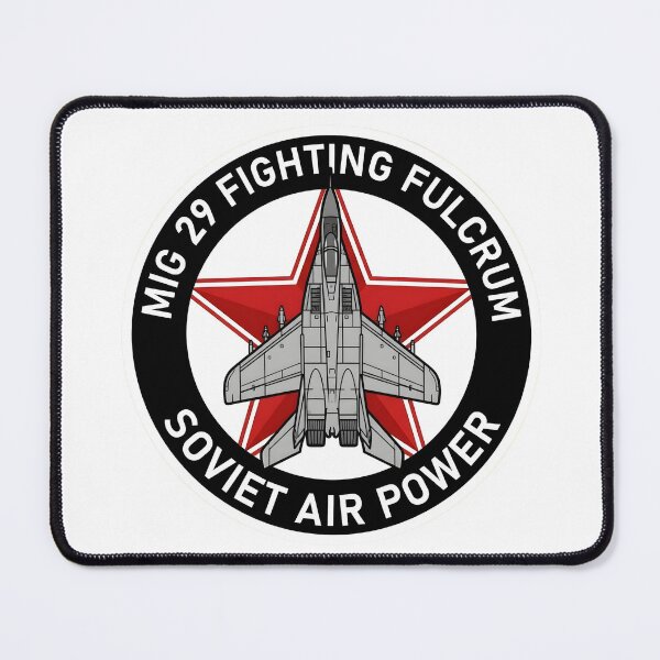 Item preview, MiG-29 Fighting Fulcrum Soviet Air Power Patch designed and sold by CharlieDesings.