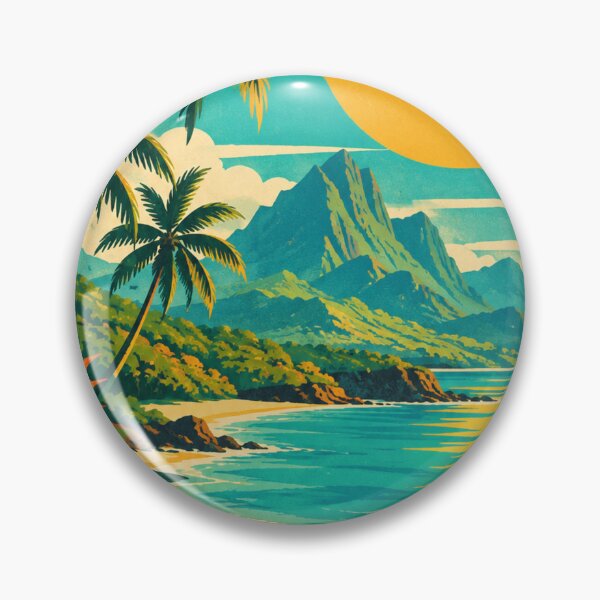 Item preview, Retro Tropical Paradise designed and sold by i-corp.