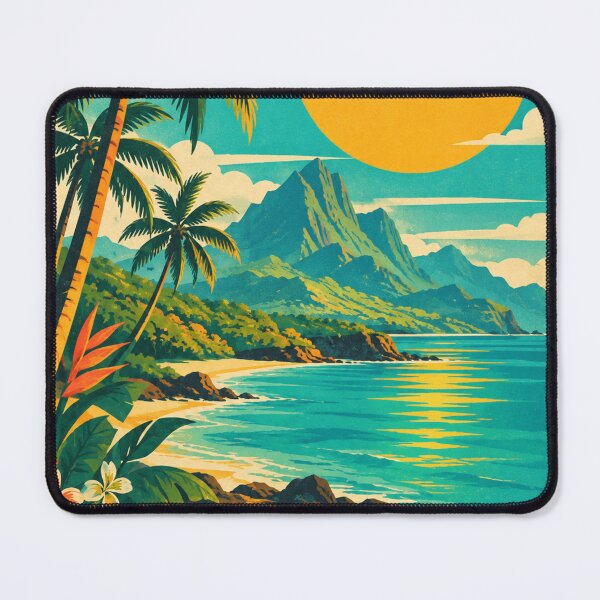 Item preview, Retro Tropical Paradise designed and sold by i-corp.