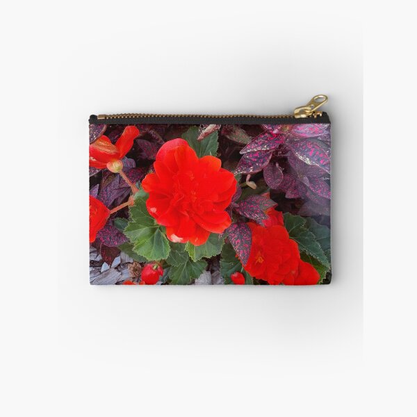 Item preview, Scarlet Begonia Blossom in the Summer Garden designed and sold by TaisiasCaptures.