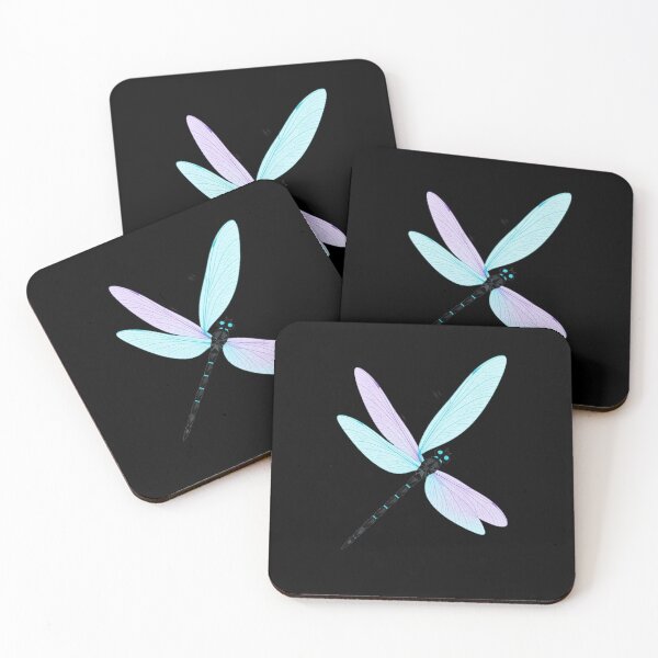 Item preview, Elegant Green Blue Dragonfly Vector Illustration Side View Insect Art designed and sold by Nexus Space.