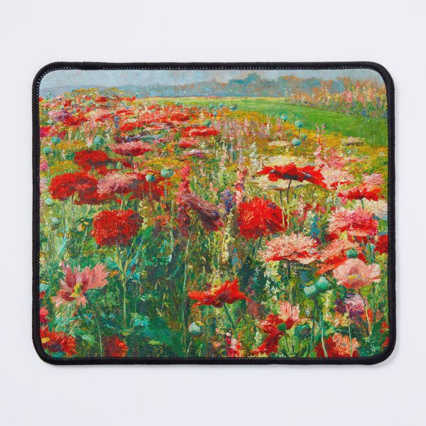 Item preview, Blooming Poppies by Olga Wisinger-Florian (1895–1900) designed and sold by Vernissage-dart.