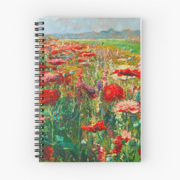 Item preview, Blooming Poppies by Olga Wisinger-Florian (1895–1900) designed and sold by Vernissage-dart.