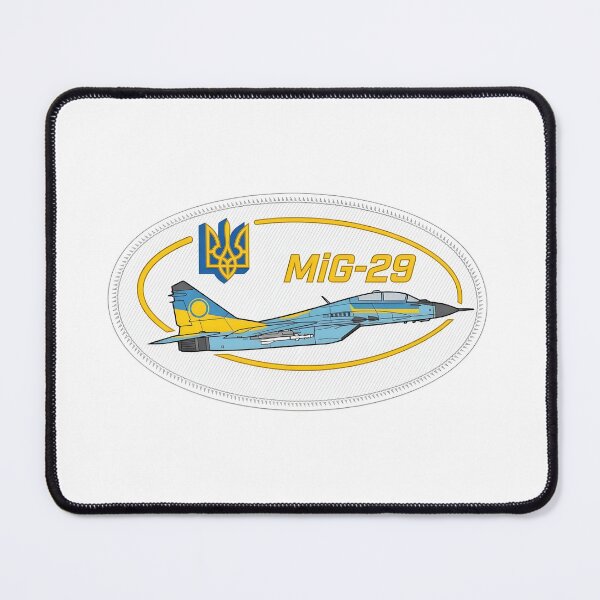Item preview, Ukrainian Air Force MiG-29 Fulcrum Aviation Patch designed and sold by CharlieDesings.