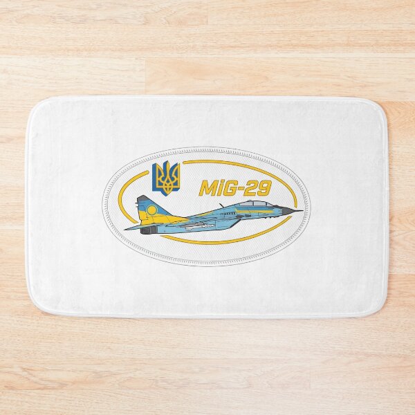 Item preview, Ukrainian Air Force MiG-29 Fulcrum Aviation Patch designed and sold by CharlieDesings.