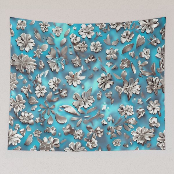 Item preview, Metallic floral poetry designed and sold by Sigtrix.