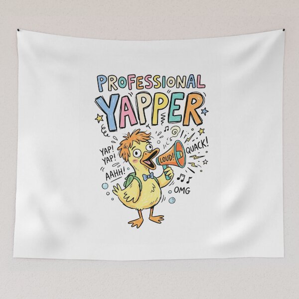 Item preview, Professional Yapper Funny Gen Z Duck Meme designed and sold by PANCOSS.