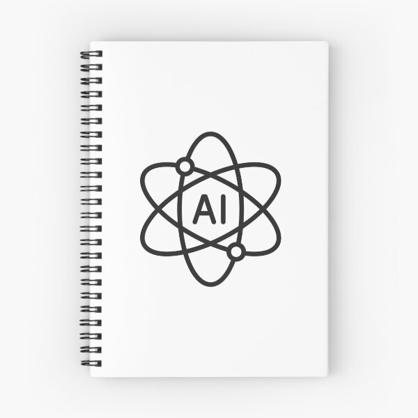 Item preview, Artificial Intelligence Atom Line Icon designed and sold by VectorForge Studio.