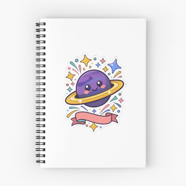 Item preview, Cute Kawaii Planet Space Doodle Art designed and sold by Supertango.