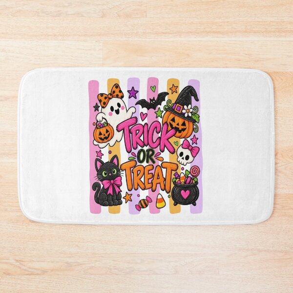 Item preview, Stripes Cute Halloween Trick Or Treat, 31 October, Spooky Season designed and sold by vintagearttee.