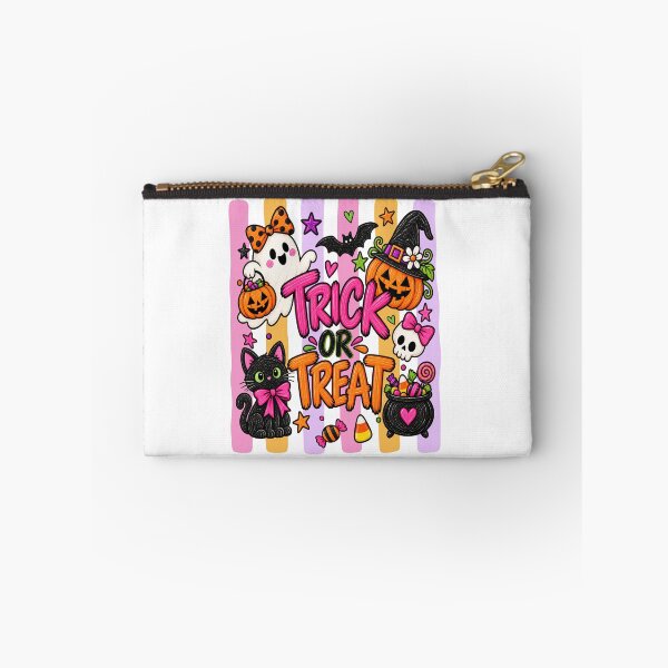 Item preview, Stripes Cute Halloween Trick Or Treat, 31 October, Spooky Season designed and sold by vintagearttee.