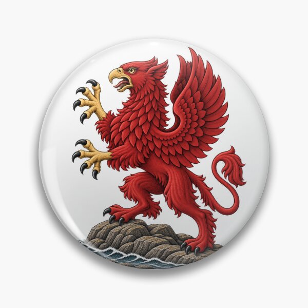 Item preview, Pomeranian Griffin — Baltic Heraldry designed and sold by Larkfound Studio.