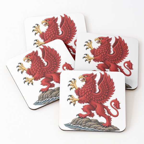 Item preview, Pomeranian Griffin — Baltic Heraldry designed and sold by Larkfound Studio.