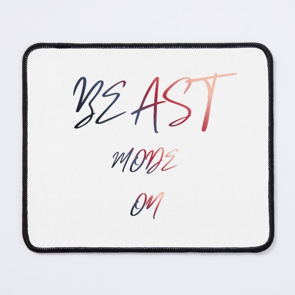 Item preview, Beast Mode On | Gradient | Fitness | Motivation | Gym | Bold | Trendy | Viral designed and sold by ArtMartWorld.