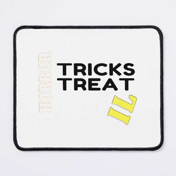 Item preview, Tricks and Treats Halloween Fun Graphic Design designed and sold by Salin Loktam.