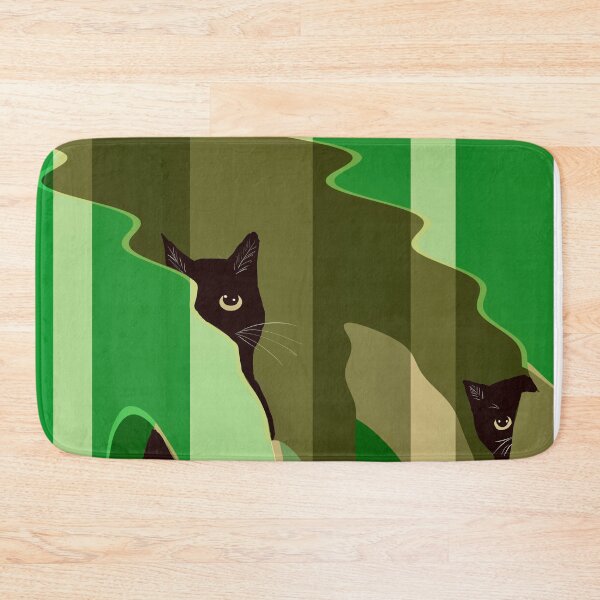 Item preview, Abstract hiding cats  designed and sold by Elaine M Hayward .